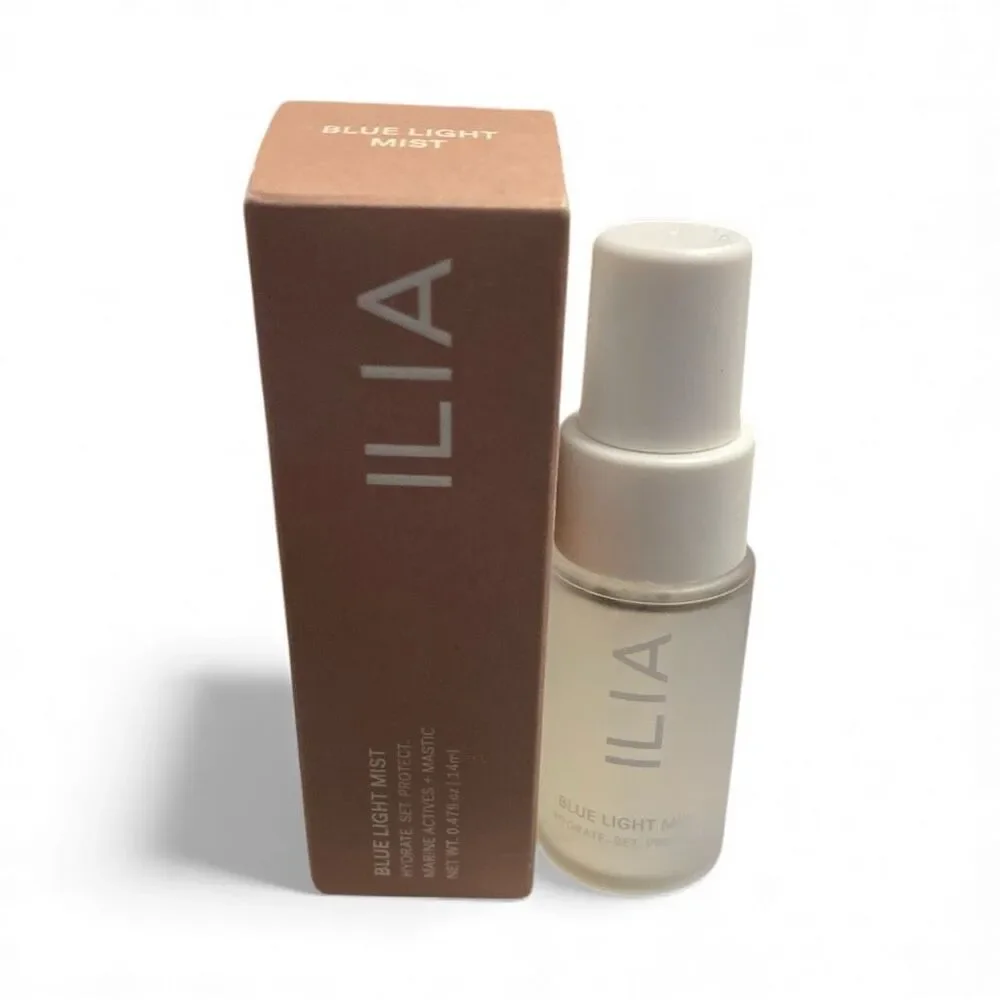 ILIA Blue Light Mist Makeup Setting Spray Hydrating Clean Beauty 1 oz NIB‎
